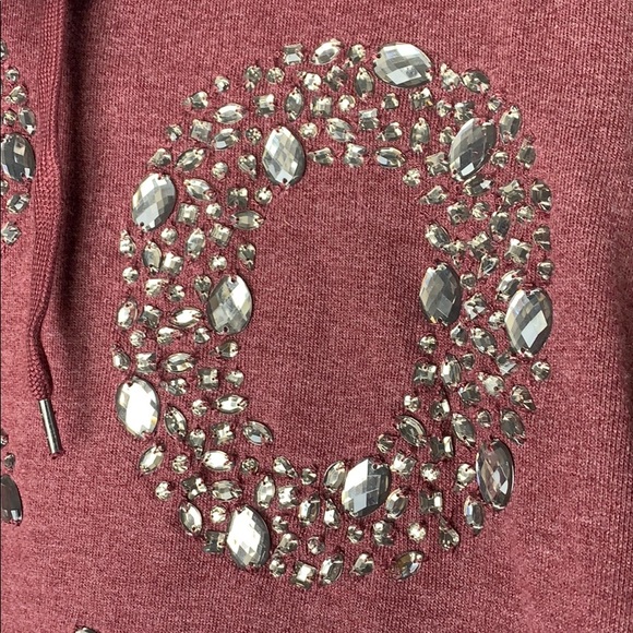 William Rast bejeweled “ROCK” hoodie - Picture 5 of 8